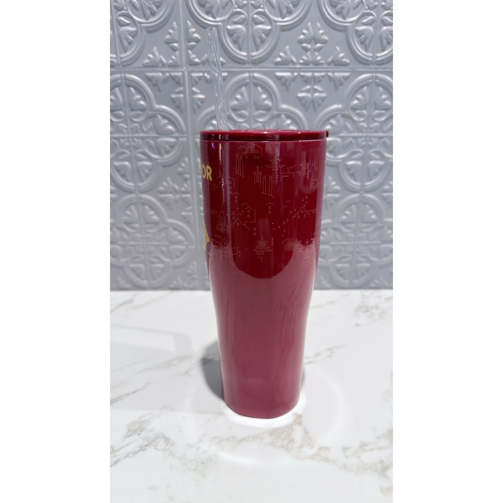 Disney Parks Epcot Food & Wine Festival 2025 Corkcicle Tumbler 24oz NWT