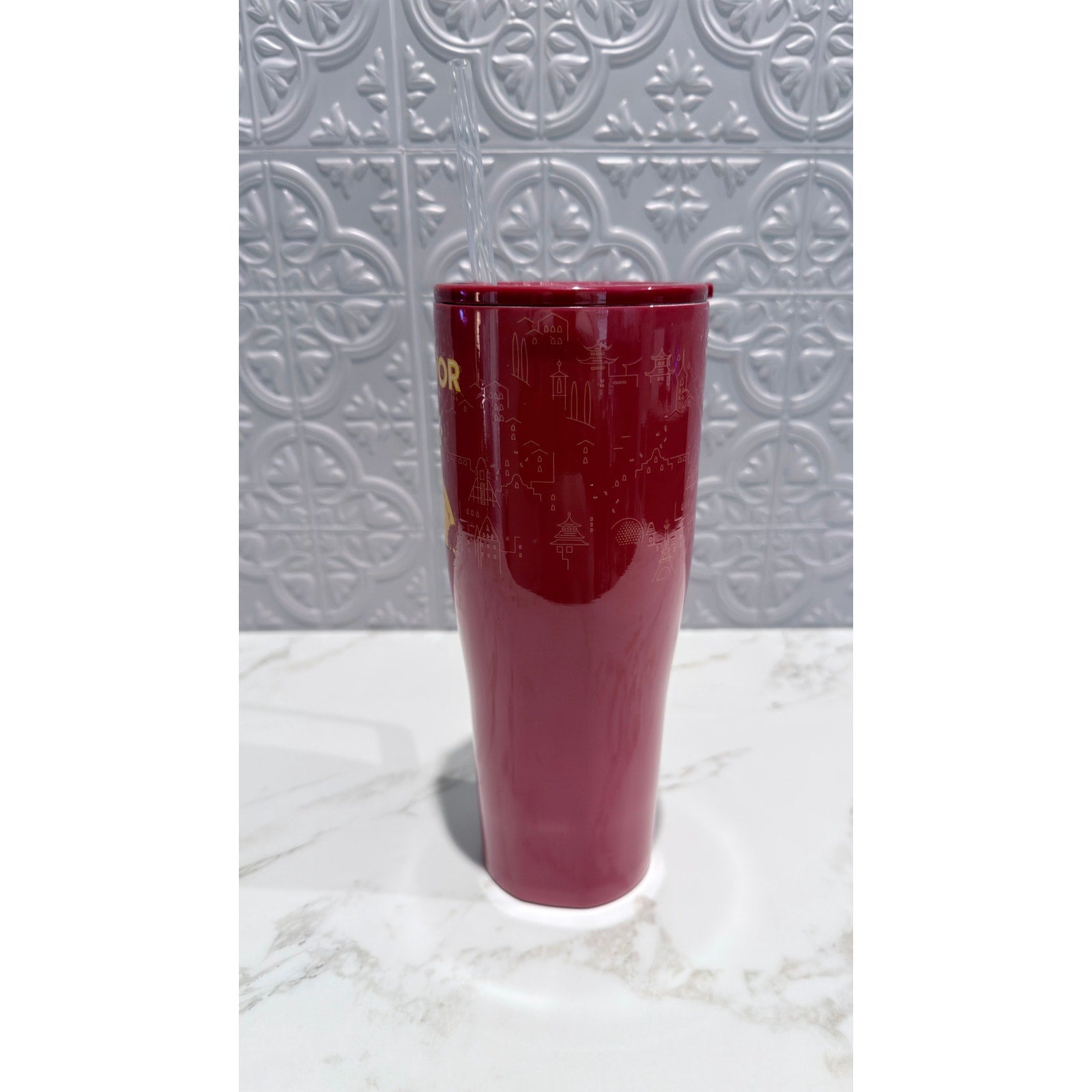 Disney Parks Epcot Food & Wine Festival 2025 Corkcicle Tumbler 24oz NWT