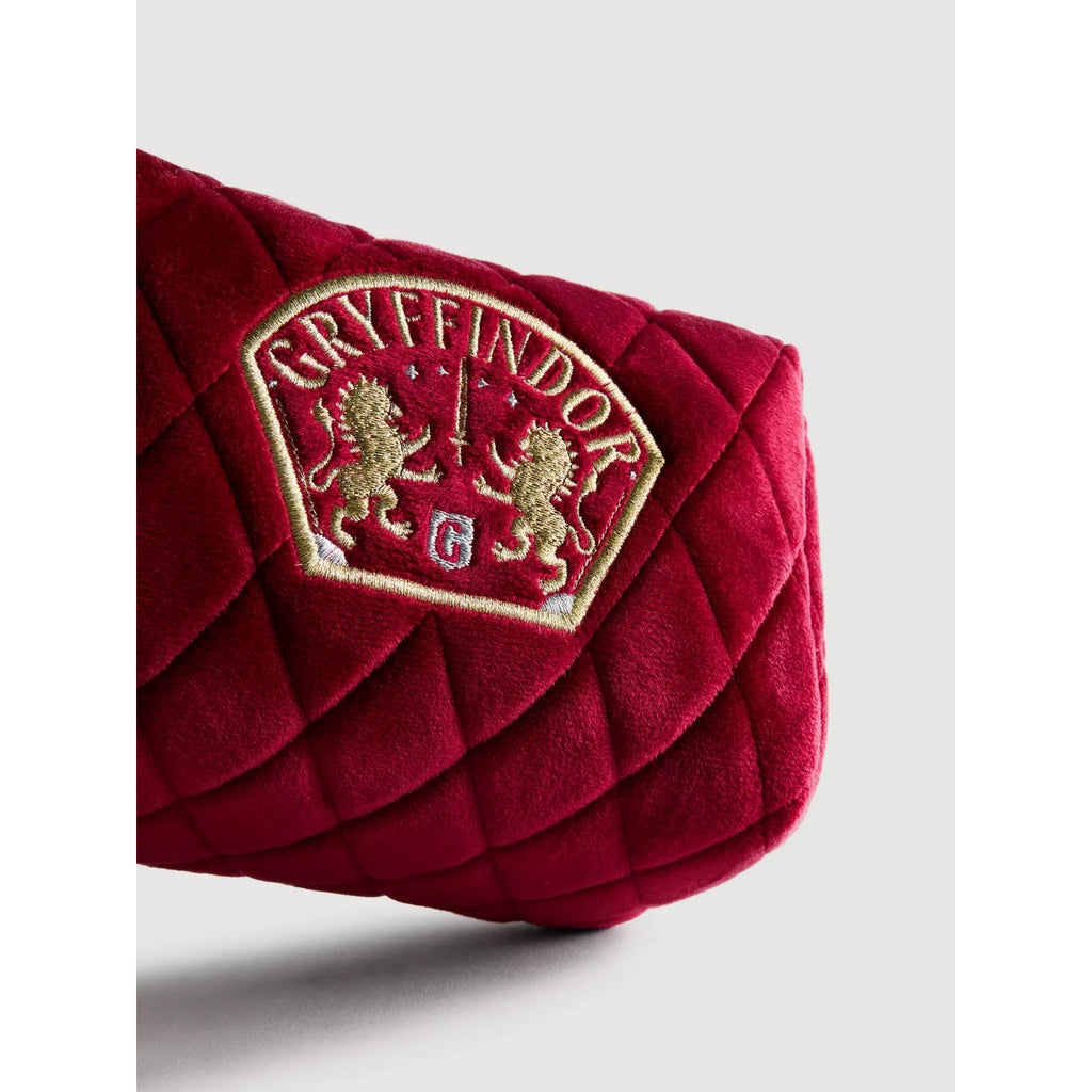 NEW Primark x Harry Potter™ Gryffindor Quilted Velvet Makeup Bag