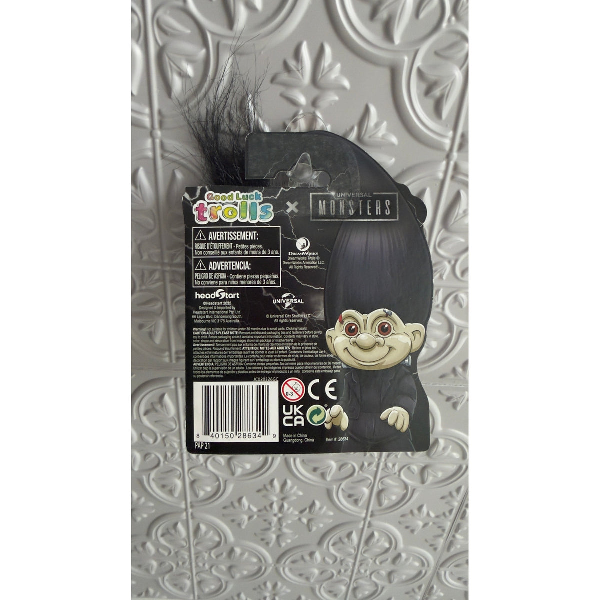 Good Luck Trolls x Universal Monsters Frankenstein’s Monster Figure NEW