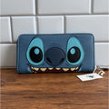 Disney Parks x Loungefly Stitch Zip-Around Wallet NWT