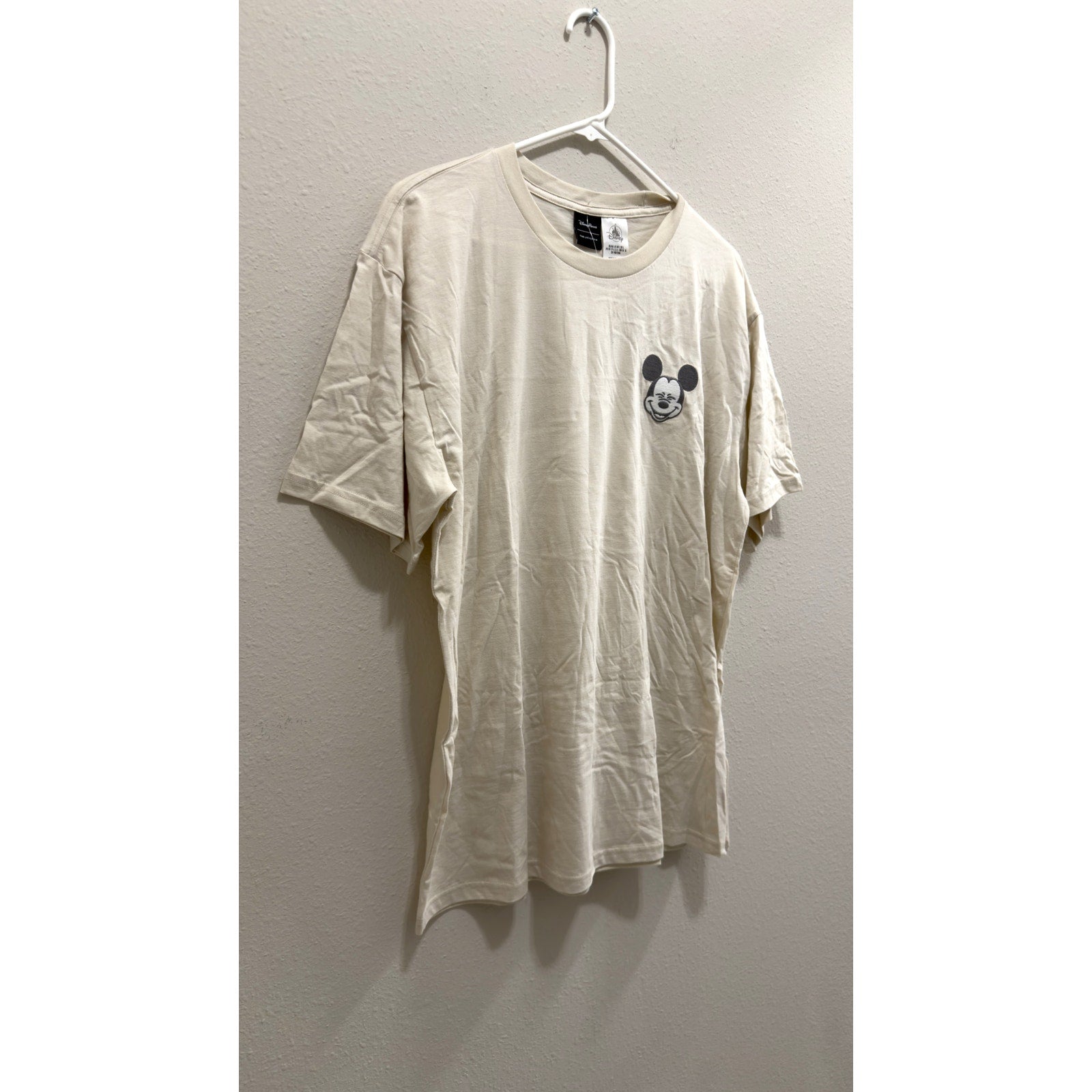 Disney Parks Her Universe Mickey Mouse Embroidered T-Shirt Adult Large NWT