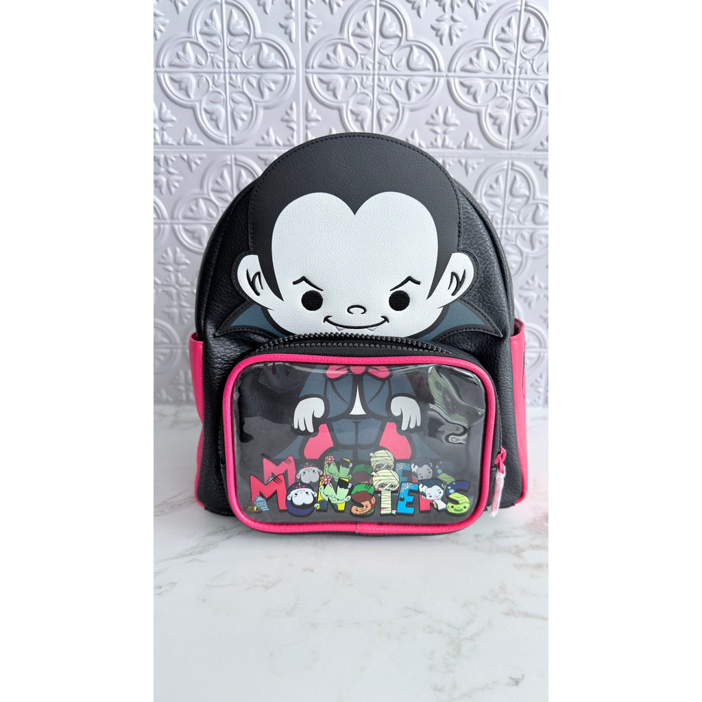 Universal Studios Dark Universe Bitty Monsters Mini Backpack NWT