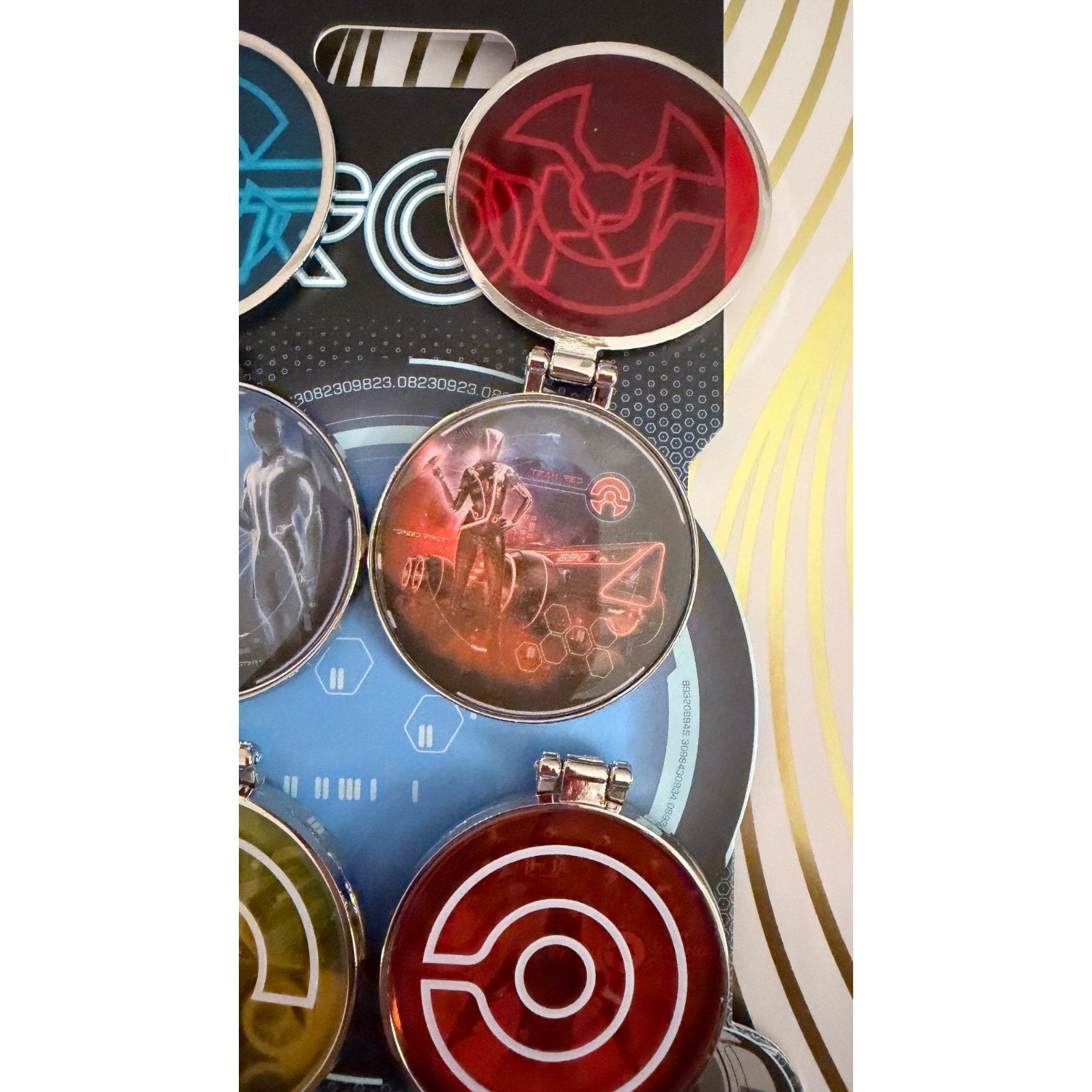 Disney Parks TRON Lightcycle Run Grand Opening Pin Set