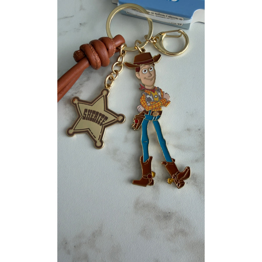 Disney x Primark Pixar Toy Story 5 Woody Keyring Keychain Sheriff Star NEW