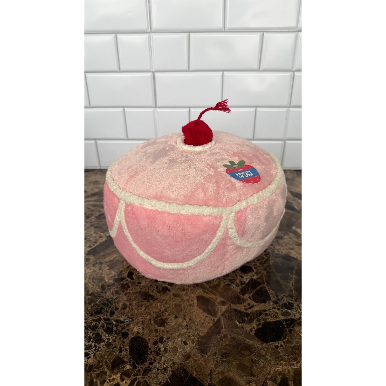 Bullseye’s Playground Cake Novelty Plush Pillow — NEW