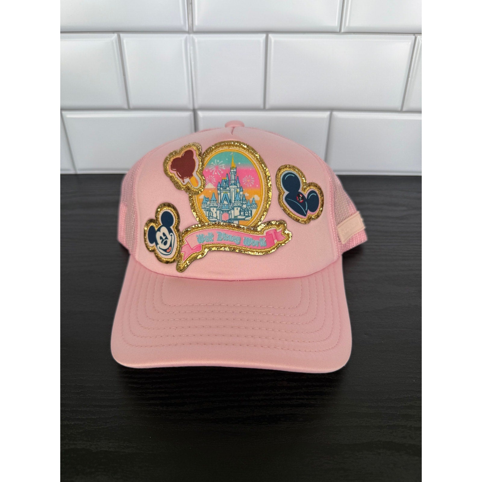Disney x Stoney Clover Lane Walt Disney World Hat – Pink NWT