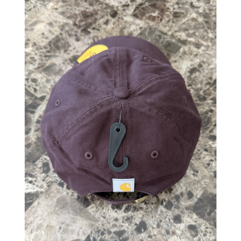 NWT Carhartt Adult Unisex Canvas Script Graphic Cap - Blackberry