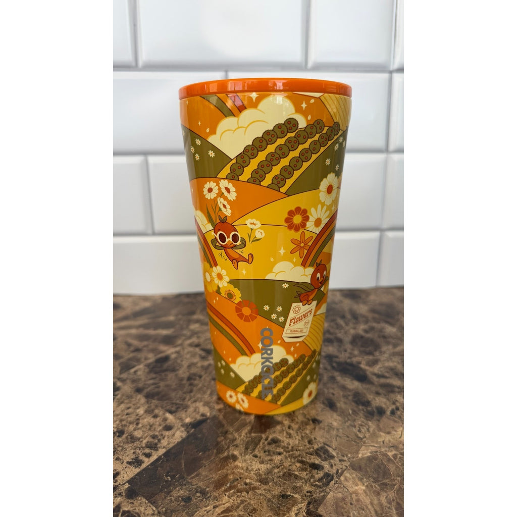 NEW Disney x Corkcicle Orange Bird 2023 Flower & Garden Tumbler - 16oz