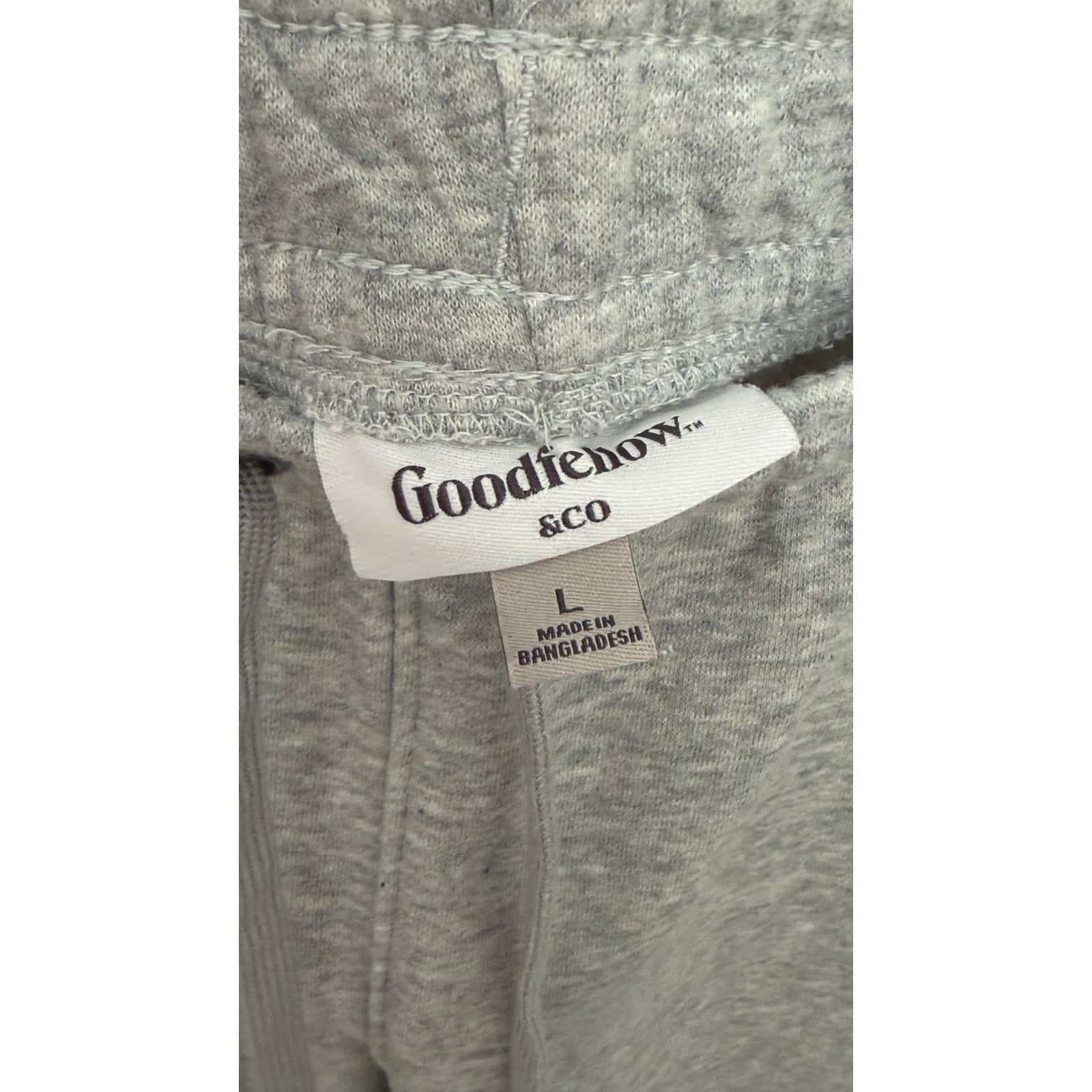 Goodfellow & Co. Men's Fleece Jogger Pants Large Gray Pre-owned