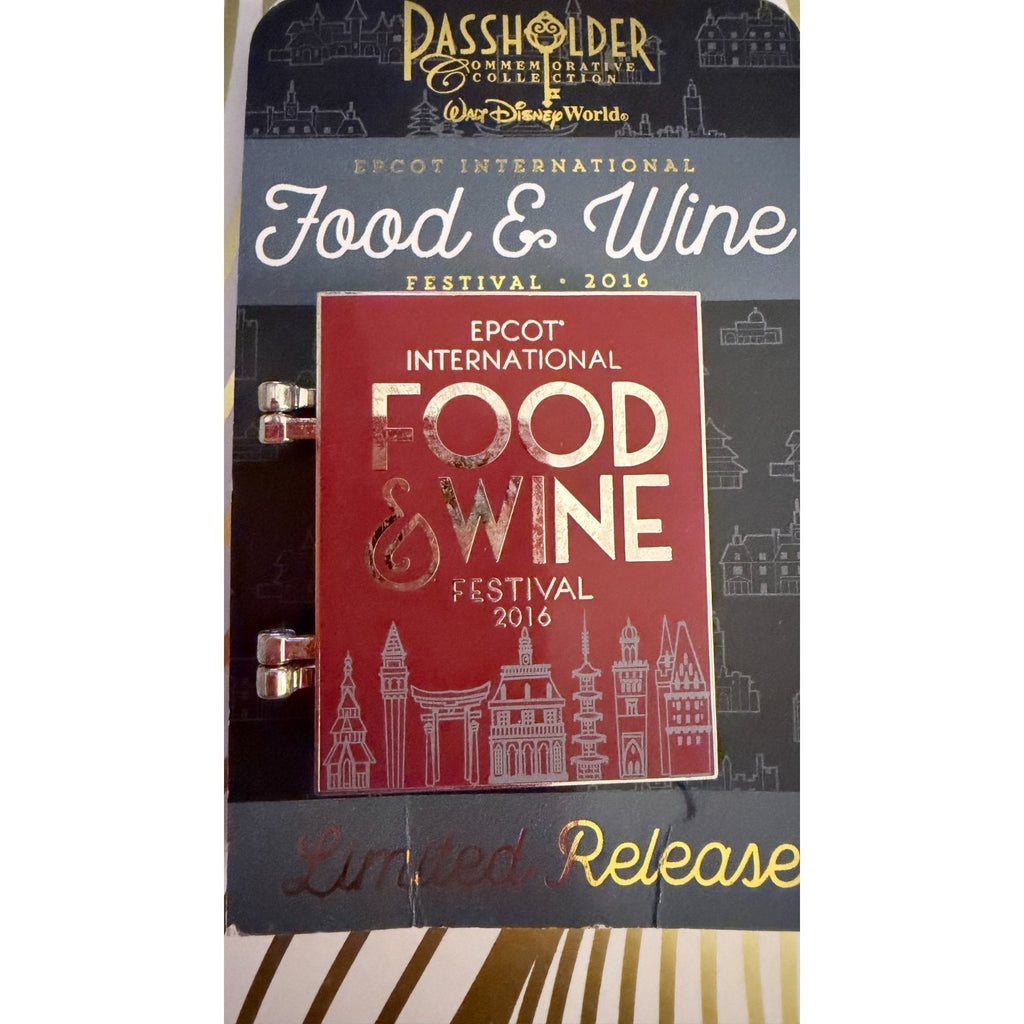 Disney Parks 2016 EPCOT Food & Wine Passholder Figment Hinge Pin