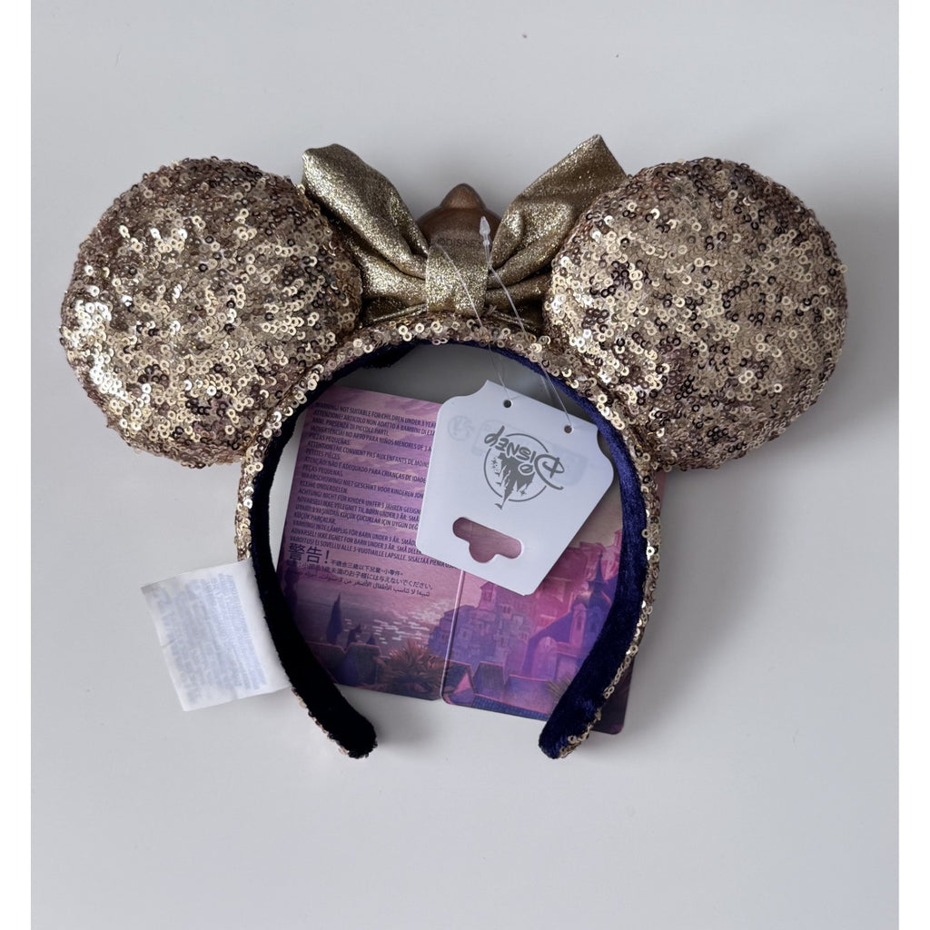 Disney Wish Loungefly Mini Backpack Wallet & Sequin Ears NWT Glow Star Asha