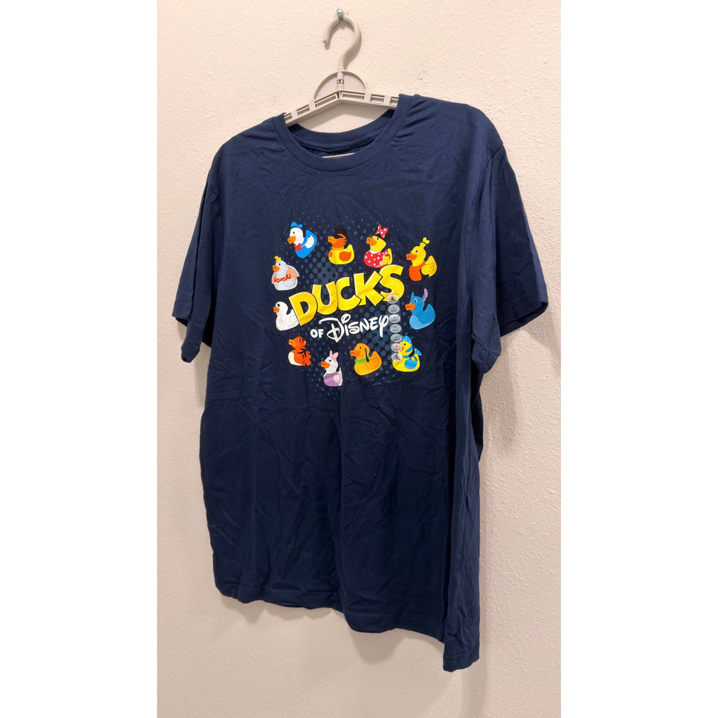 Disney Parks "Ducks of Disney" Rubber Duckies T-Shirt Adult Large NWT