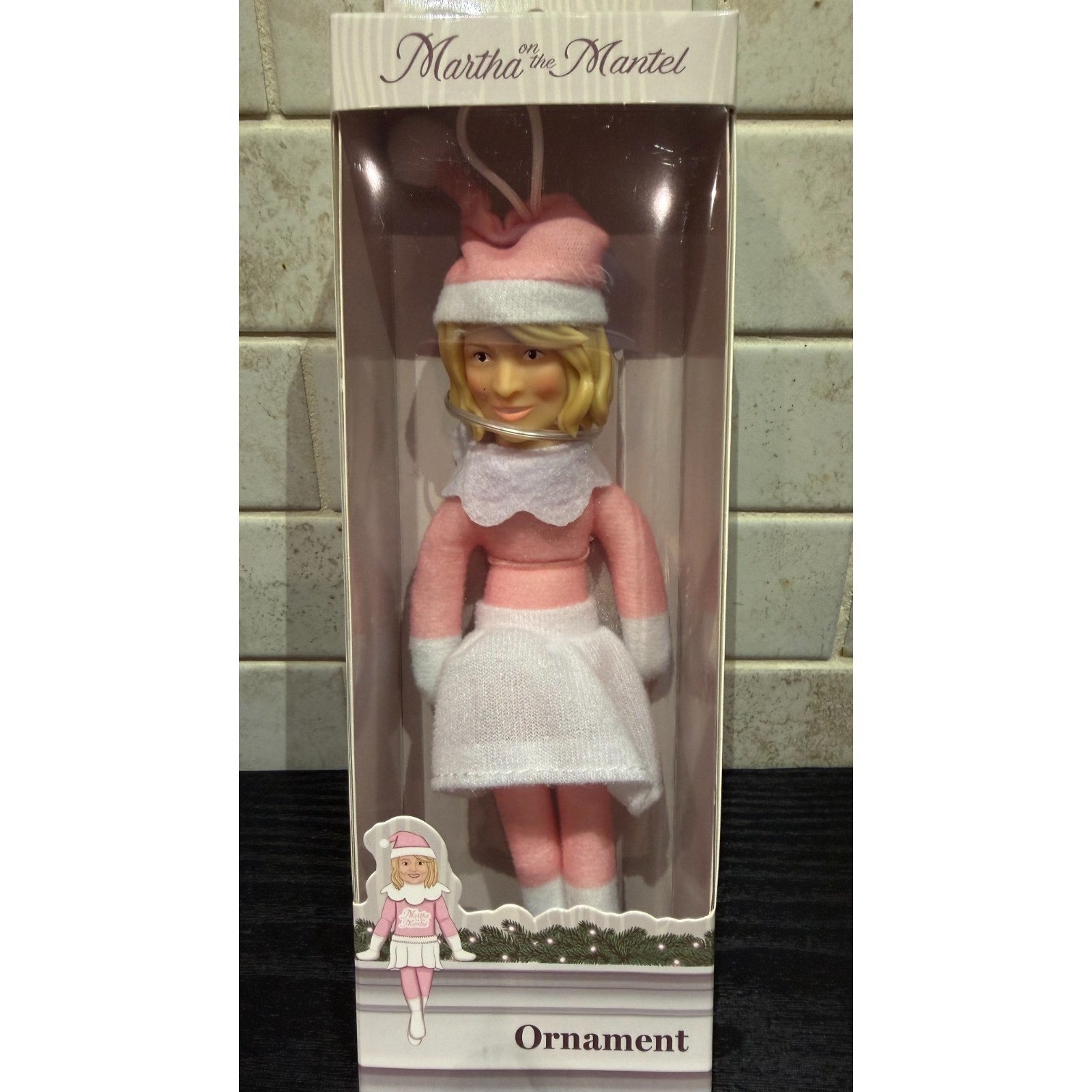 Martha Stewart "Martha on the Mantel" Mini Doll Ornament – NEW