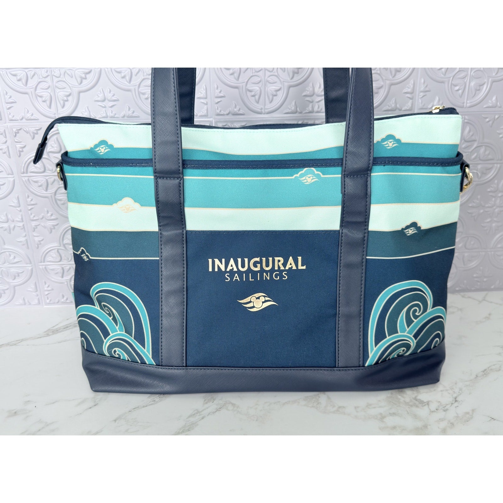 Disney Cruise Line "Disney Treasure" Inaugural Sailings Tote Bag NEW