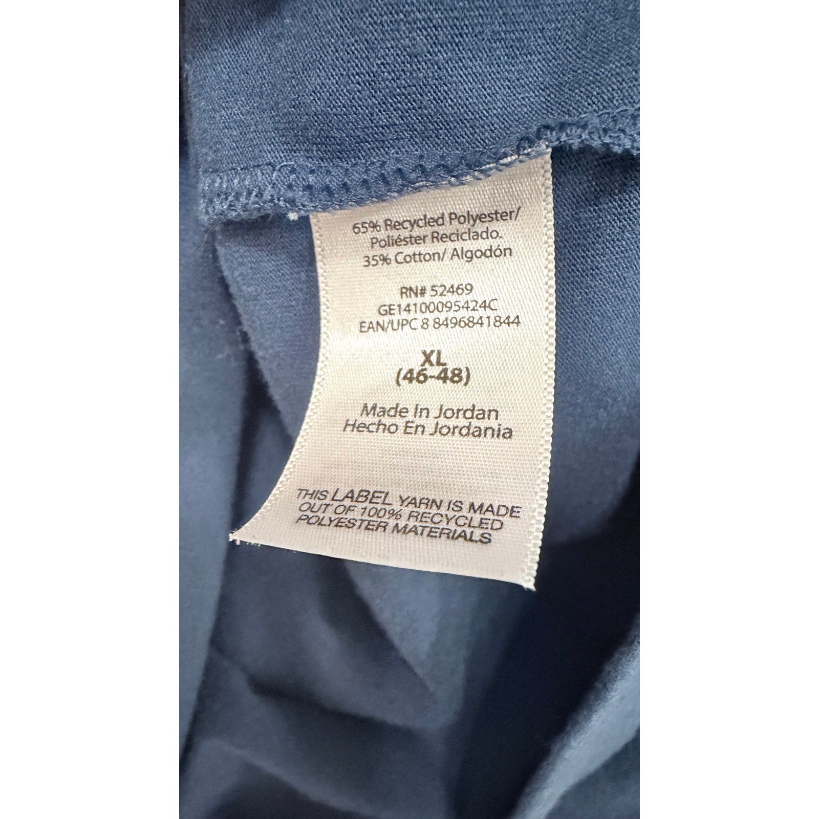 George Men's XL Blue Short Sleeve Crewneck T-Shirt Preowned
