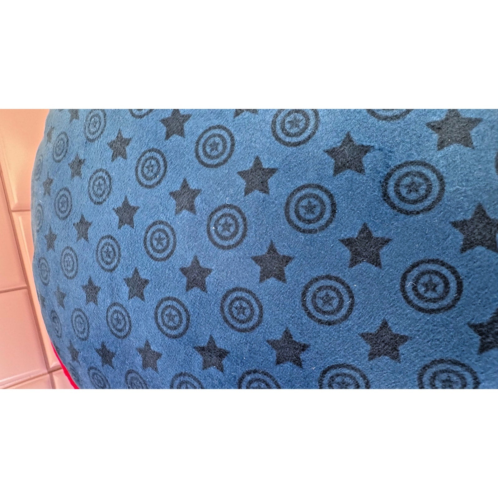 Disney Parks Marvel Captain America Shield Throw Pillow | Reversible NEW