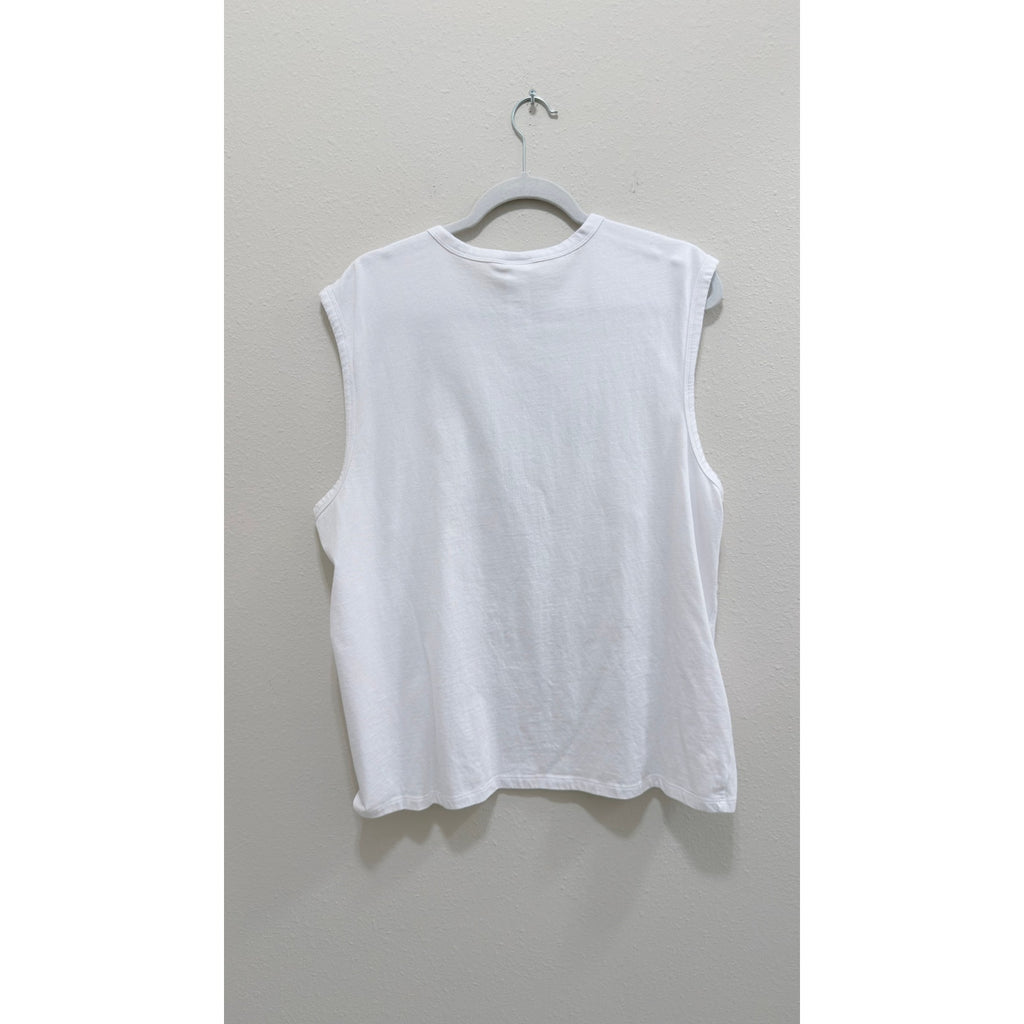 Walt Disney World Mickey Mouse Vintage Graphic Sleeveless Shirt Large NWT