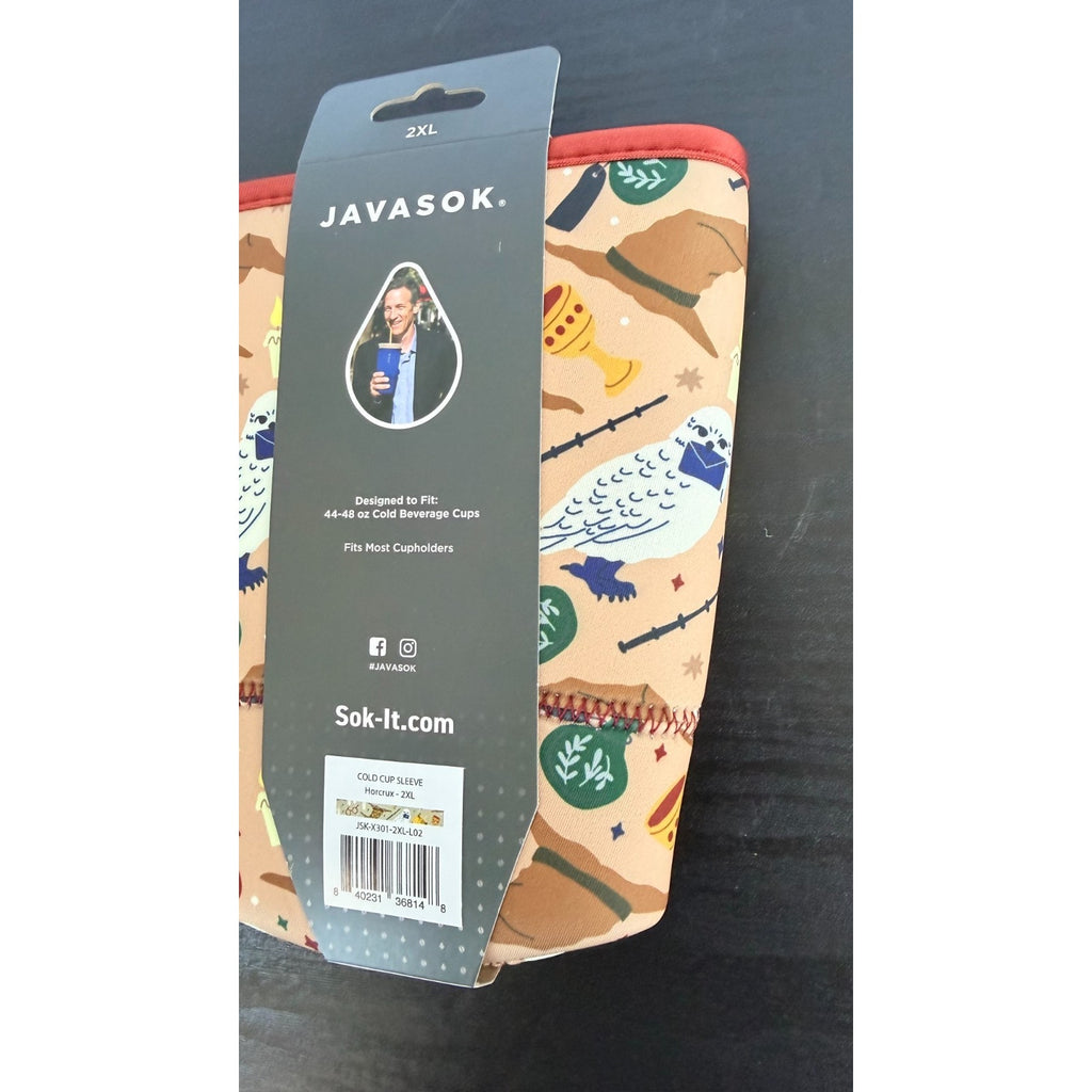 JavaSok "Horcrux" Iced Coffee Sleeve - 2XL 44-48oz NWT