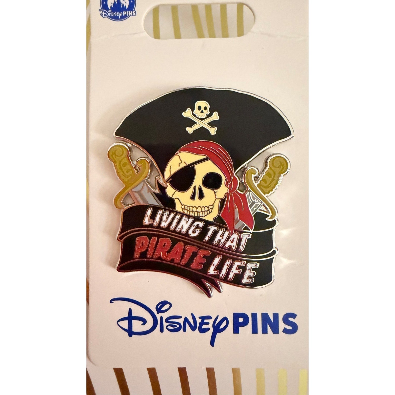 Disney Parks Pirates of the Caribbean "Living That Pirate Life" Pin