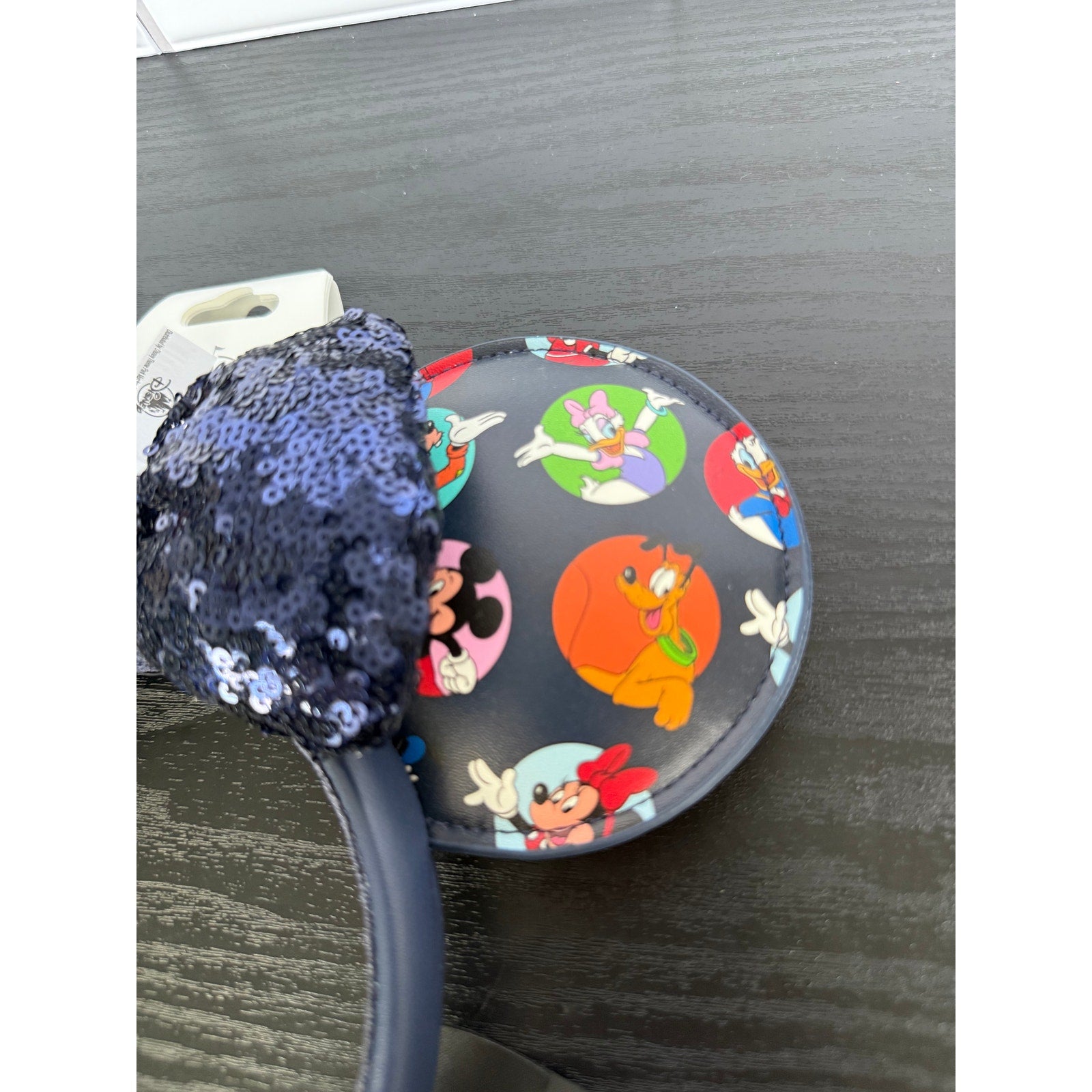 Disney Parks Mickey Mouse and Friends Dots Ear Headband Adults NWT