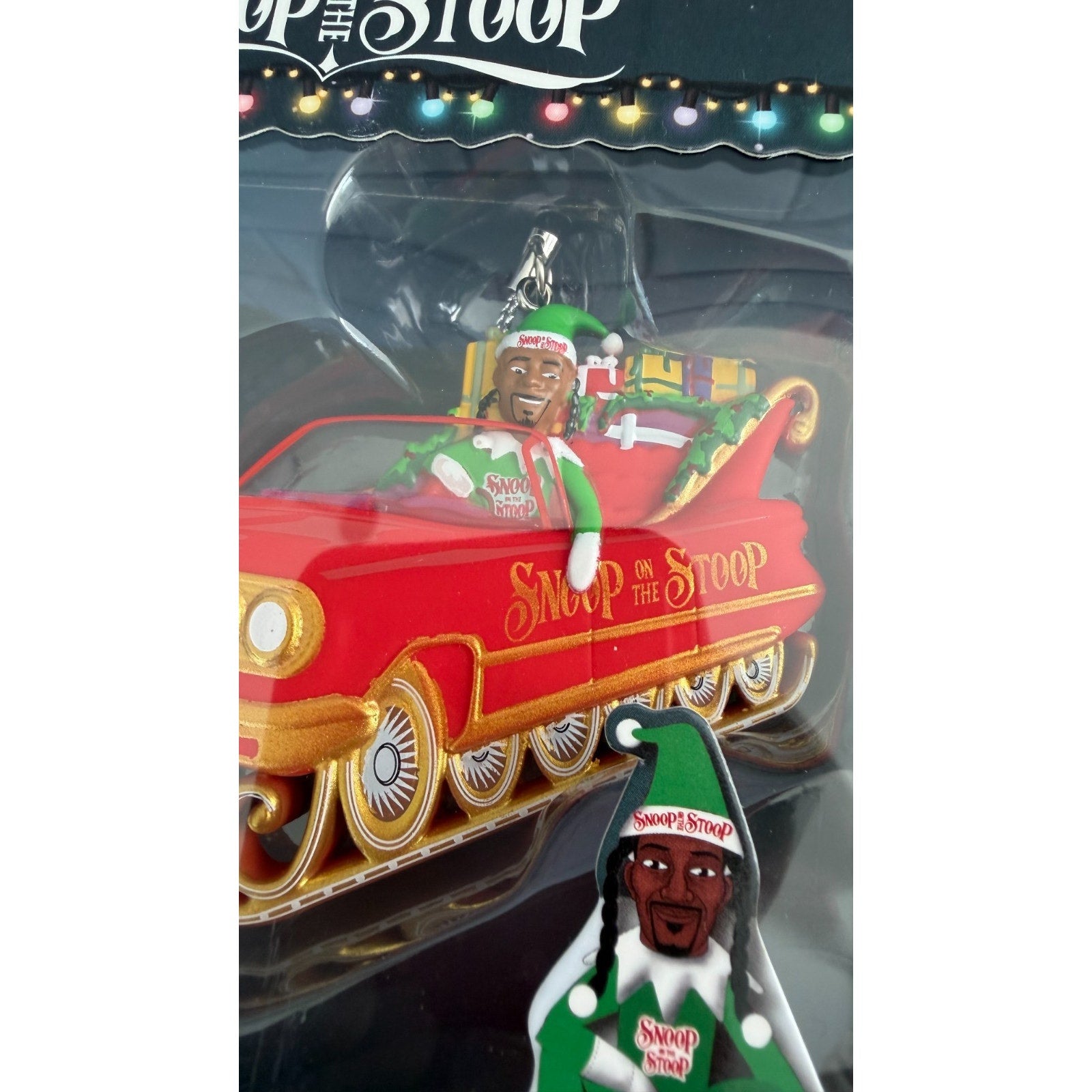 NEW Snoop Dogg "Snoop on The Stoop" Car Sled Christmas Ornament