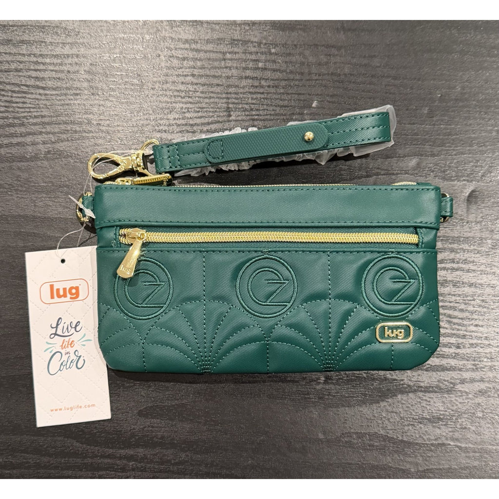 NEW! Wicked x Lug Super Metro XL Pouch - "Wickedly Green" - RFID