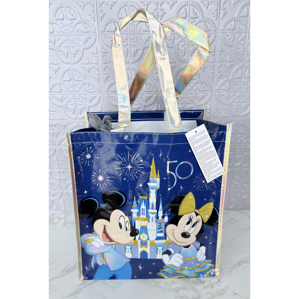 Walt Disney World 50th Anniversary Reusable Tote Bag - Large