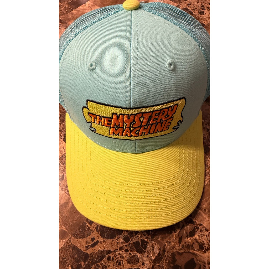 NWT Mystery Machine Trucker Hat Scooby Doo Cartoon Mesh Cap