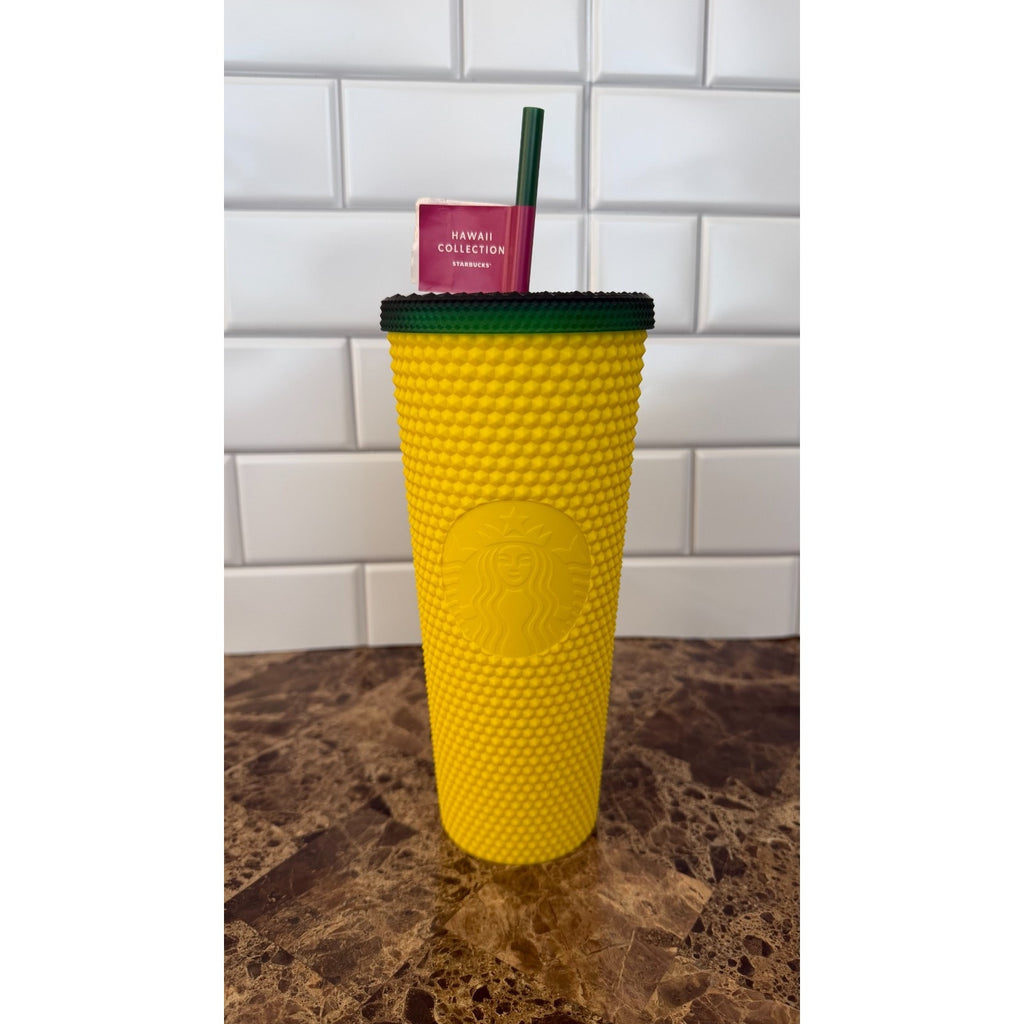 NEW Starbucks Hawaii Collection Pineapple Studded Venti 24oz Tumbler