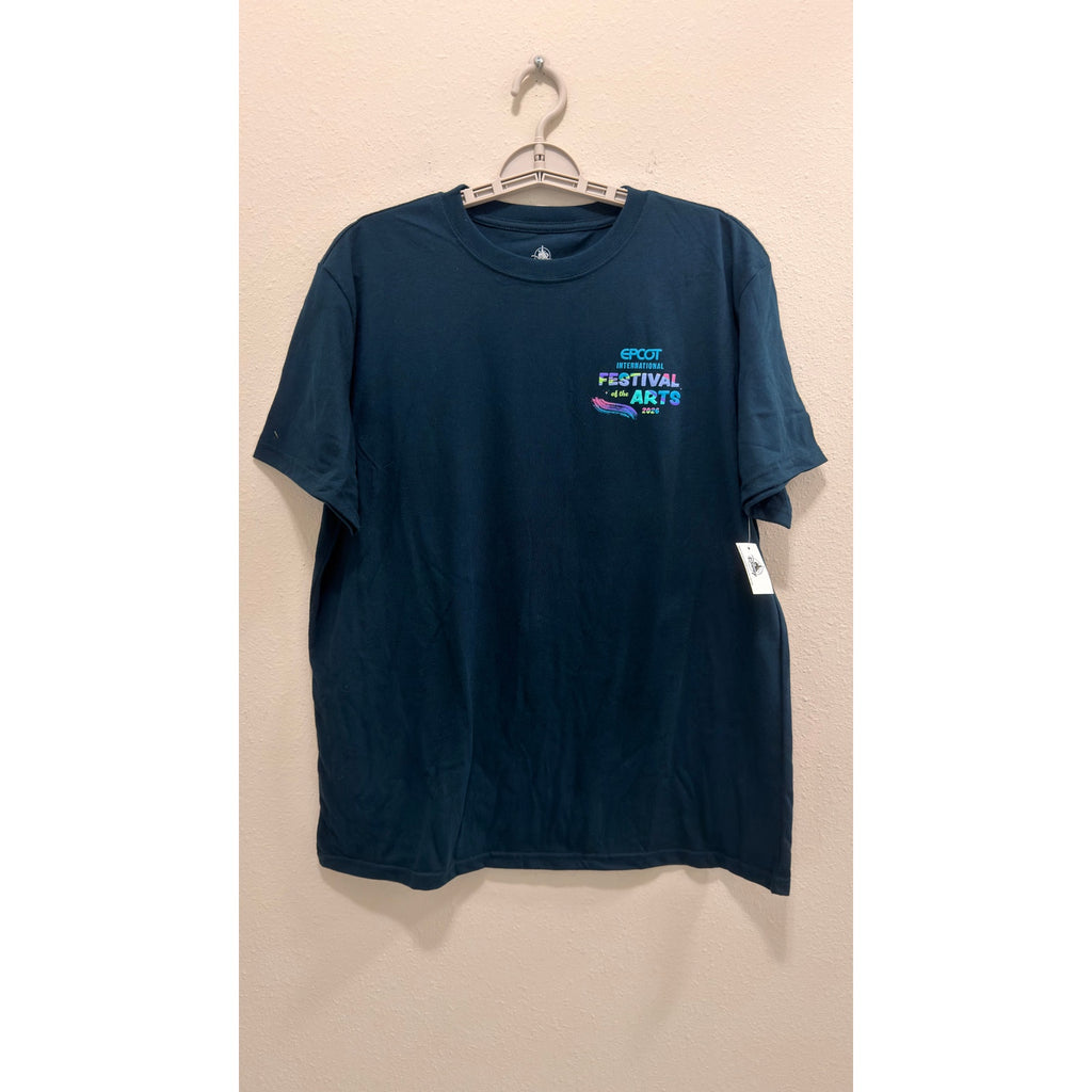 Disney EPCOT Festival of the Arts 2026 Figment T-Shirt Adult Large NWT