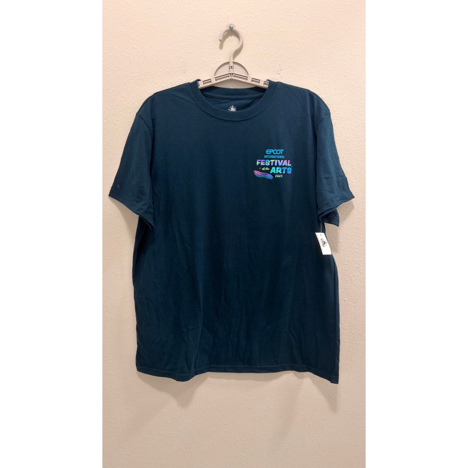 Disney EPCOT Festival of the Arts 2026 Figment T-Shirt Adult Large NWT