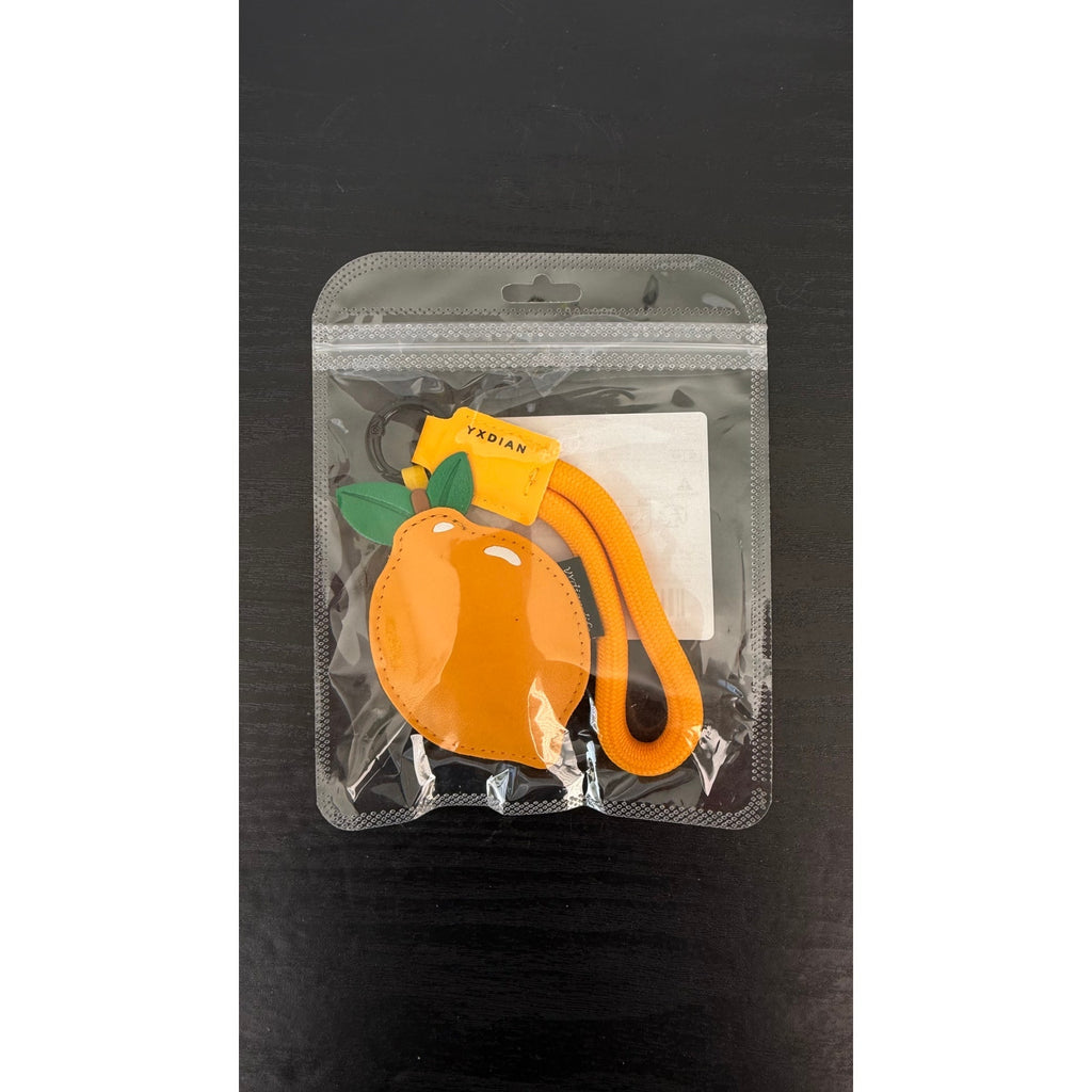 Creative Faux Leather Fruit Keychain - Lemon NEW