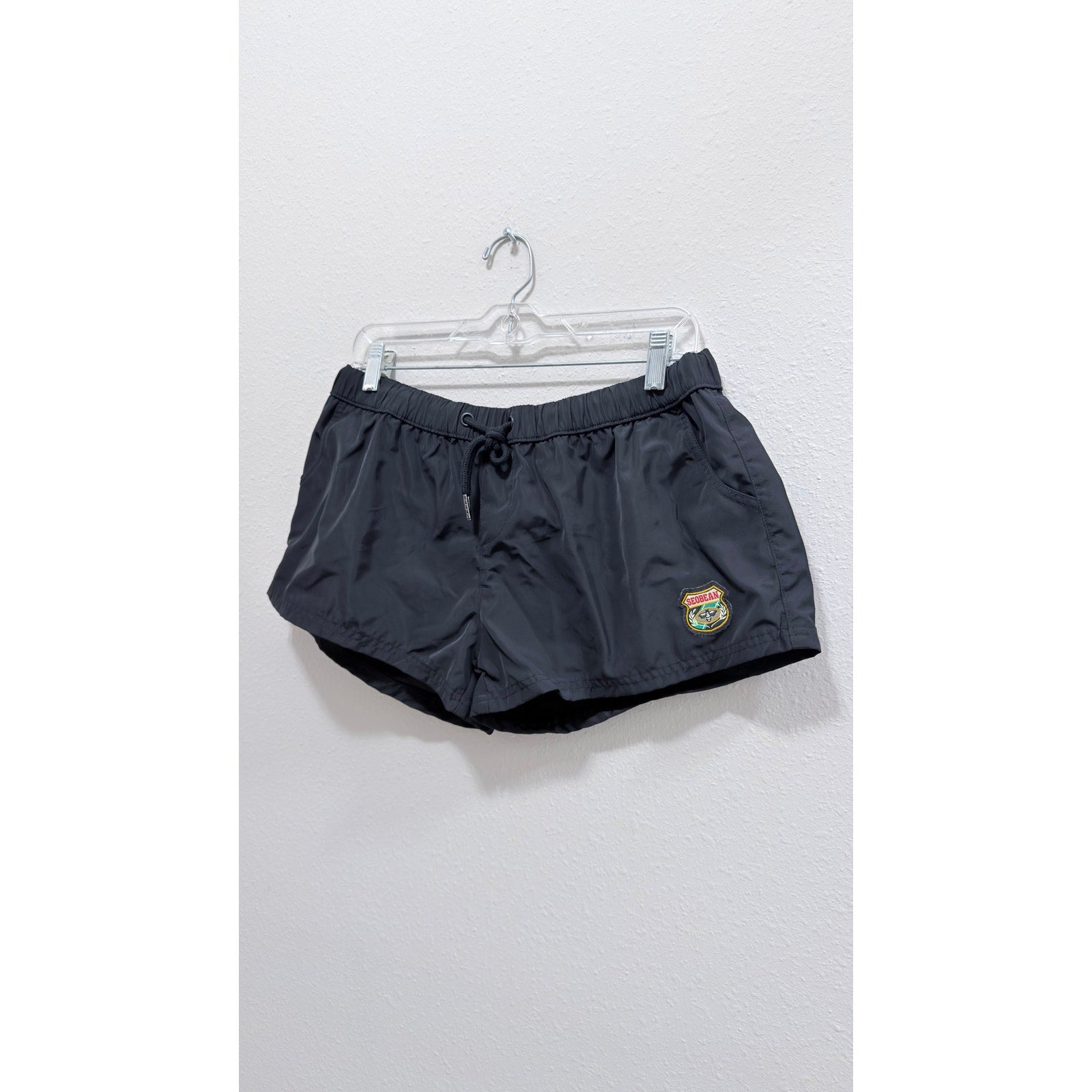 Seobean Men's 3" Inseam Swim Trunks Black Size XL NWOT