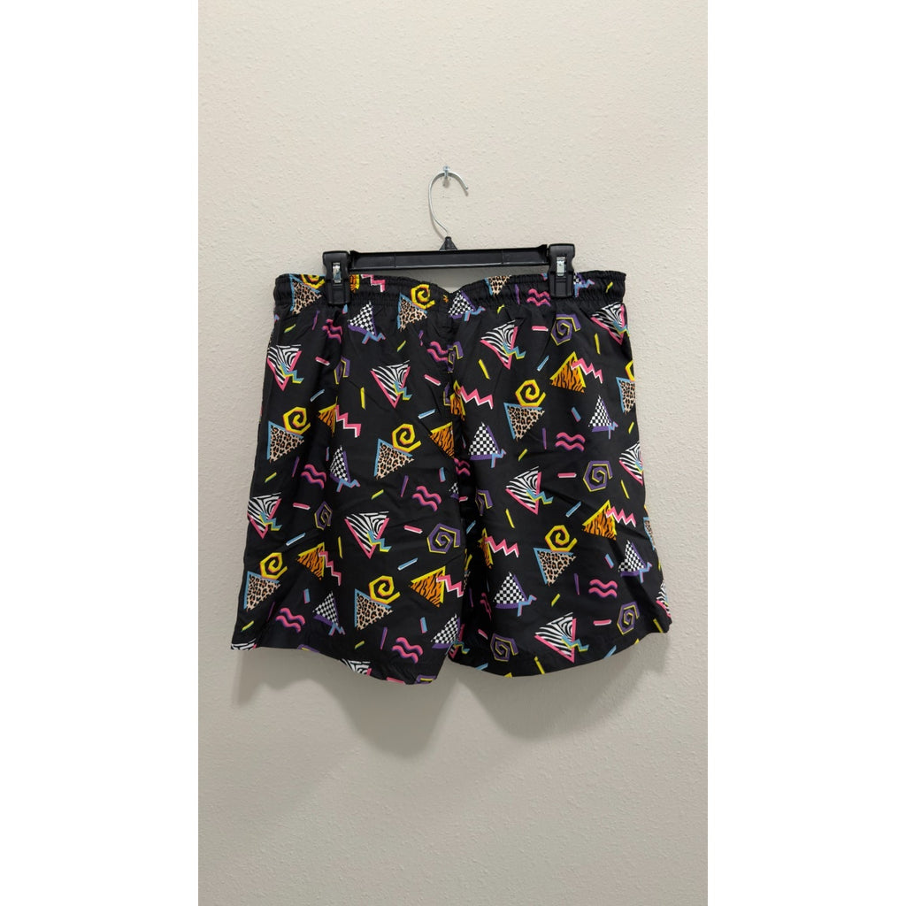 Broken Threads Men's Retro 90s Swim Trunks – Large NWT