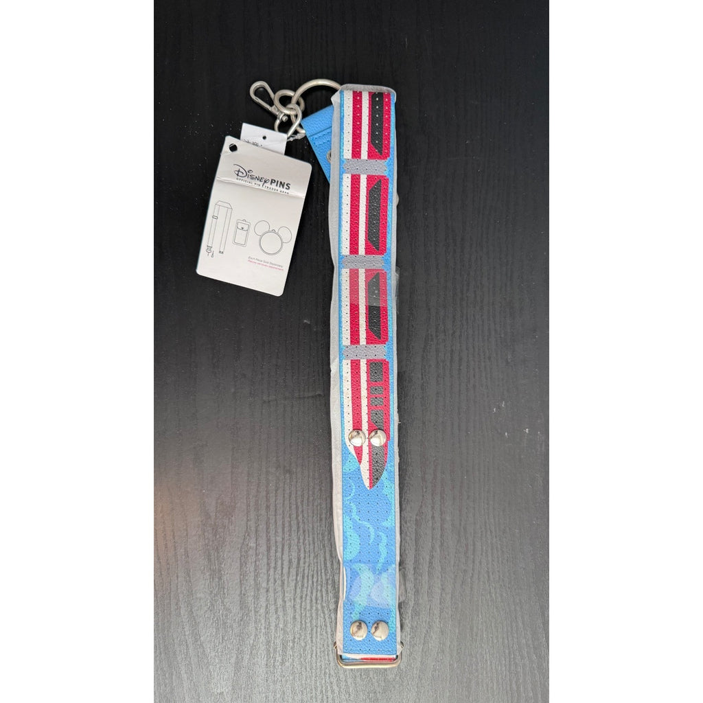Disney Parks Monorail Pin Strap Pin Trading Gear Belt Strap Accessory New