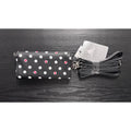 Disney Parks Minnie Mouse Polka Dots Black & White Crossbody Wallet NWT