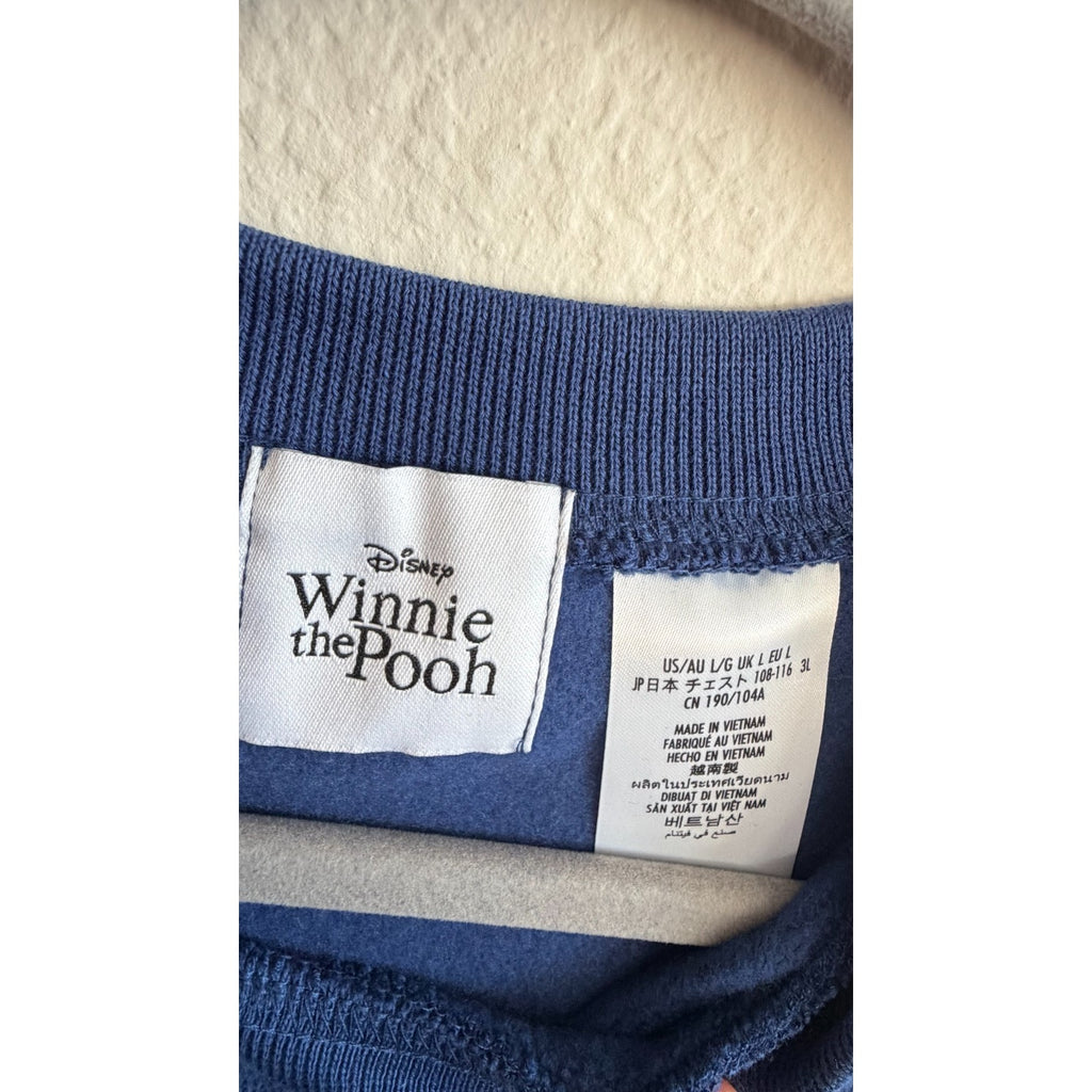 NEW Disney Parks Tigger Embroidered Pullover Sweatshirt Large