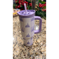 NEW 2026 Disney x Starbucks Lavender Castle Checker 30oz Tumbler