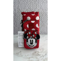 Disney Parks Lug Minnie Mouse Polka Dot Water Bottle Holder Bag Crossbody NEW
