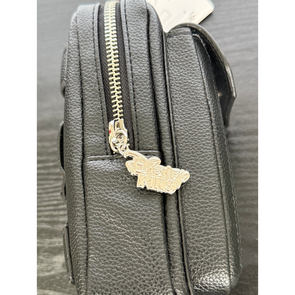 Disney Parks Mickey Mouse Black Pin Trading Pouch NWT
