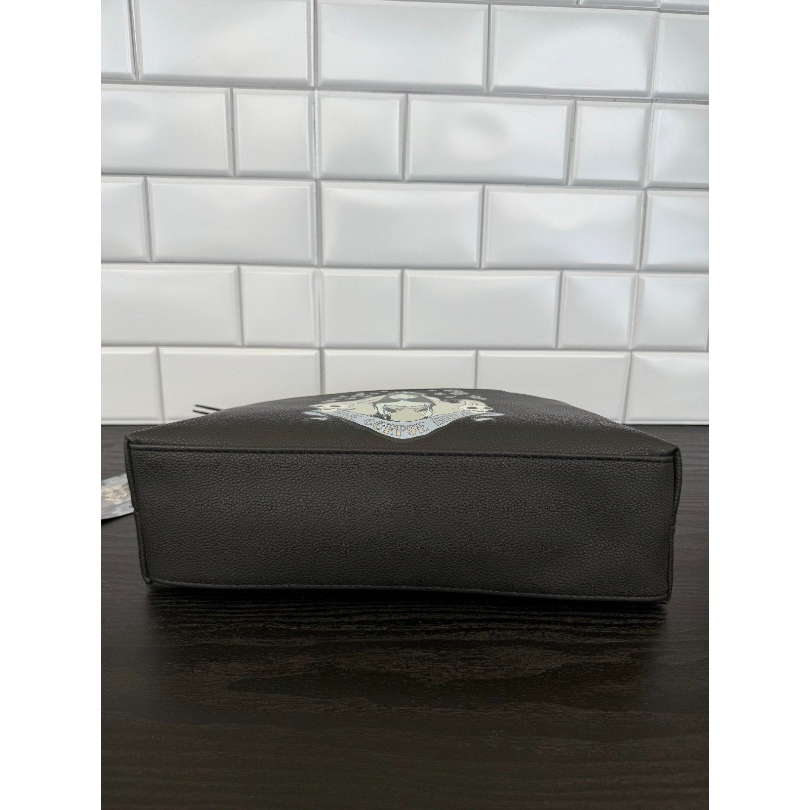 Primark Tim Burton Corpse Bride 2pc Makeup Bag Clutch Set NWT