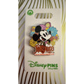 Disney Parks Epcot World Showcase Mexico Mickey Mouse Flowers Pin