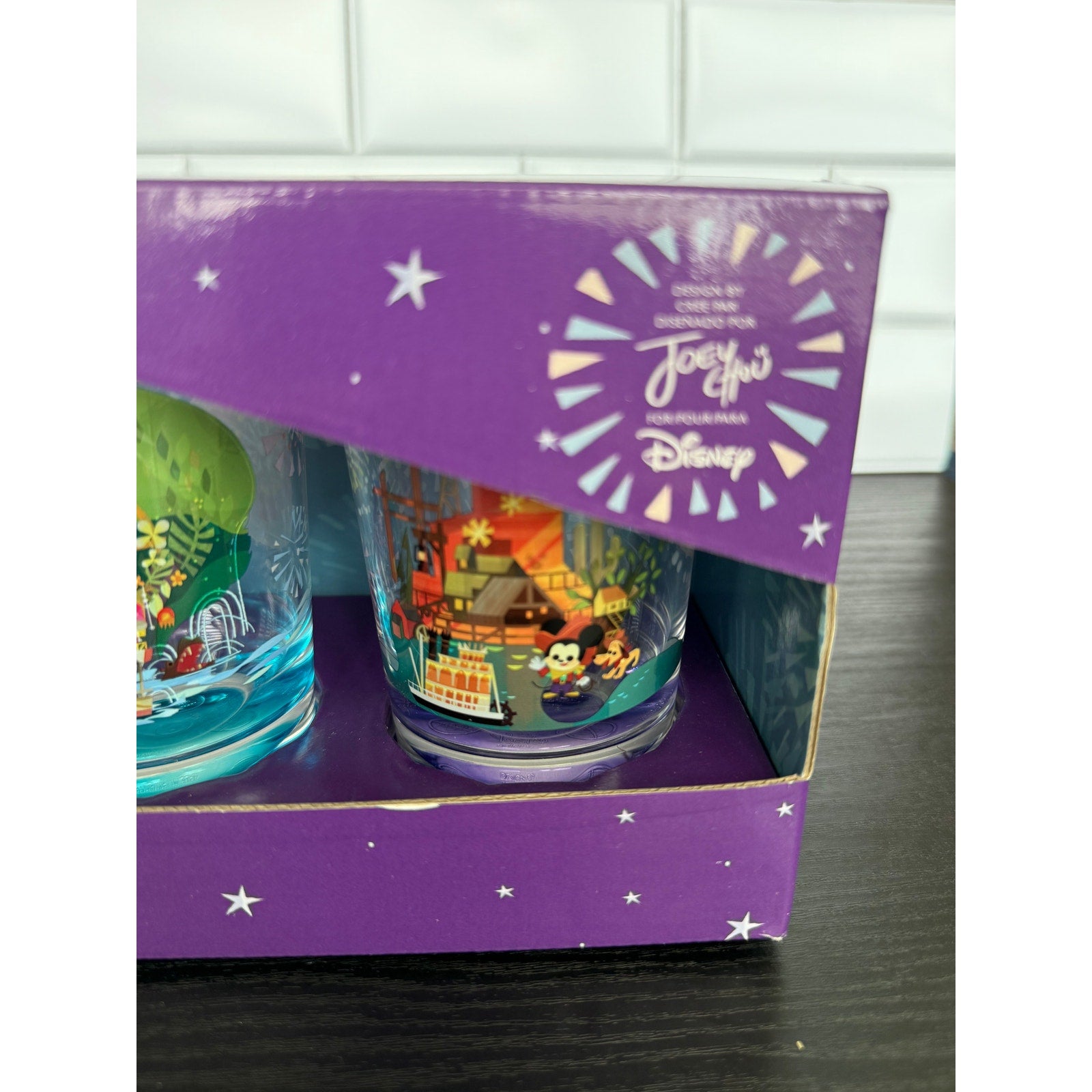 Disney Parks x Joey Chou Plastic Drinkware Set of 4