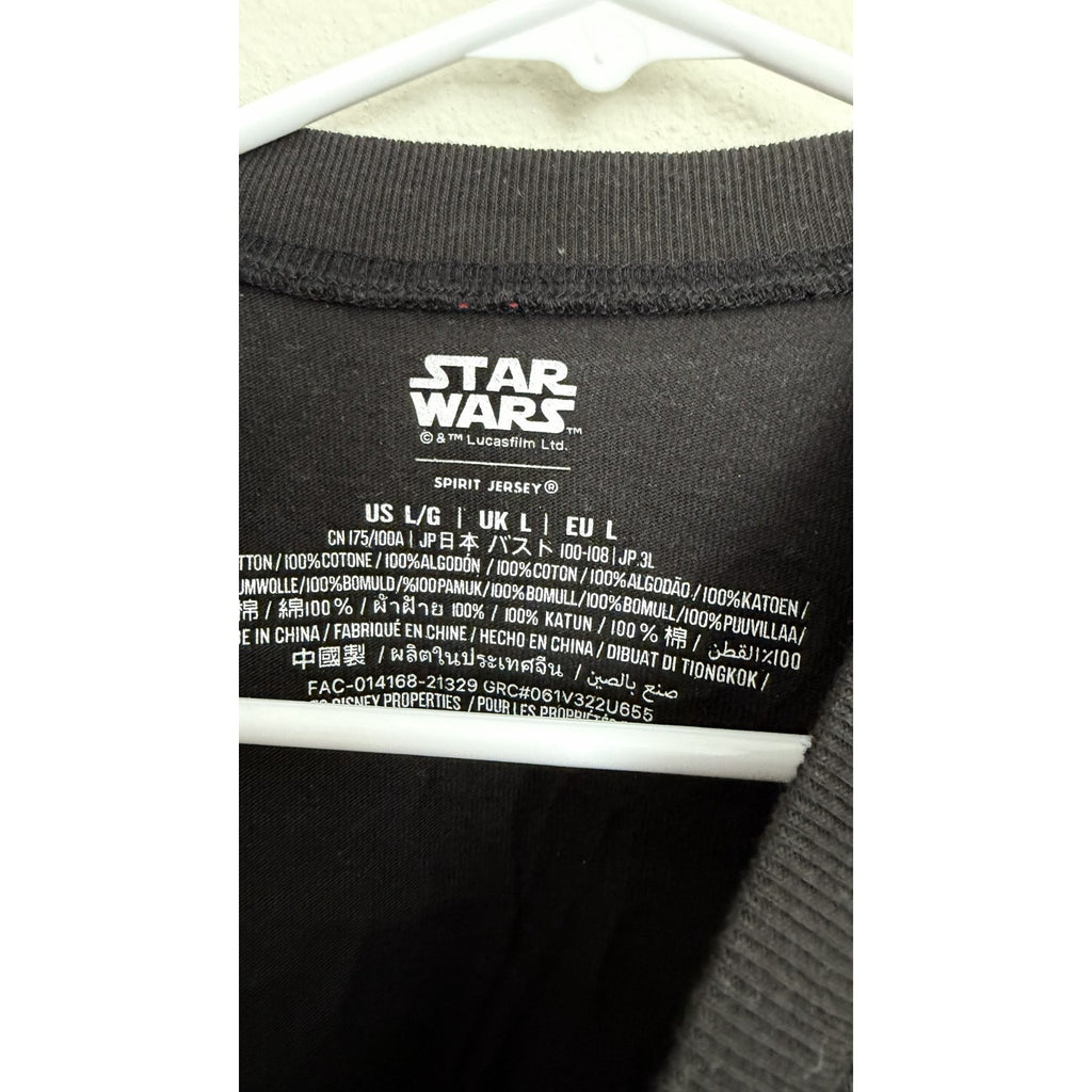 Disney Parks x Spirit Jersey Star Wars Vintage Action Figure Adult Large