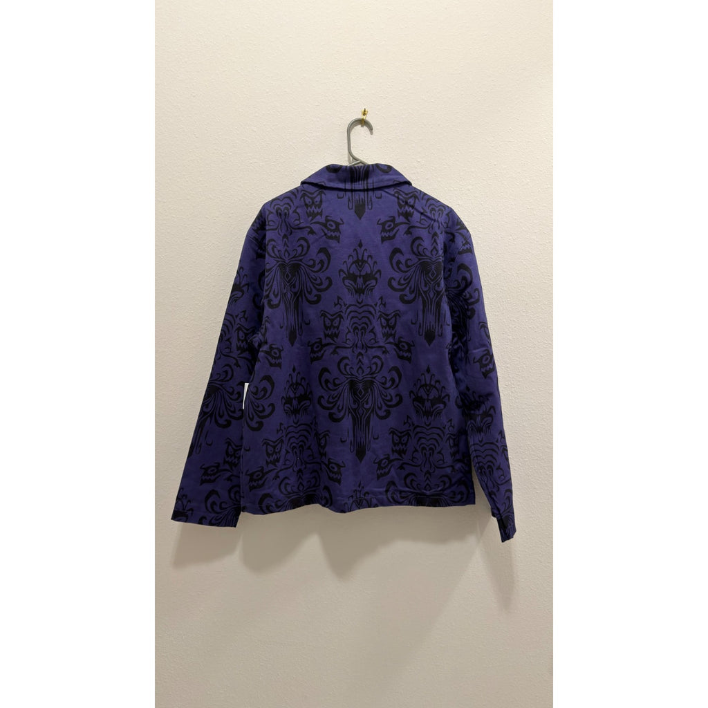 NEW Disney Parks The Haunted Mansion Wallpaper Jacket - Adult Medium
