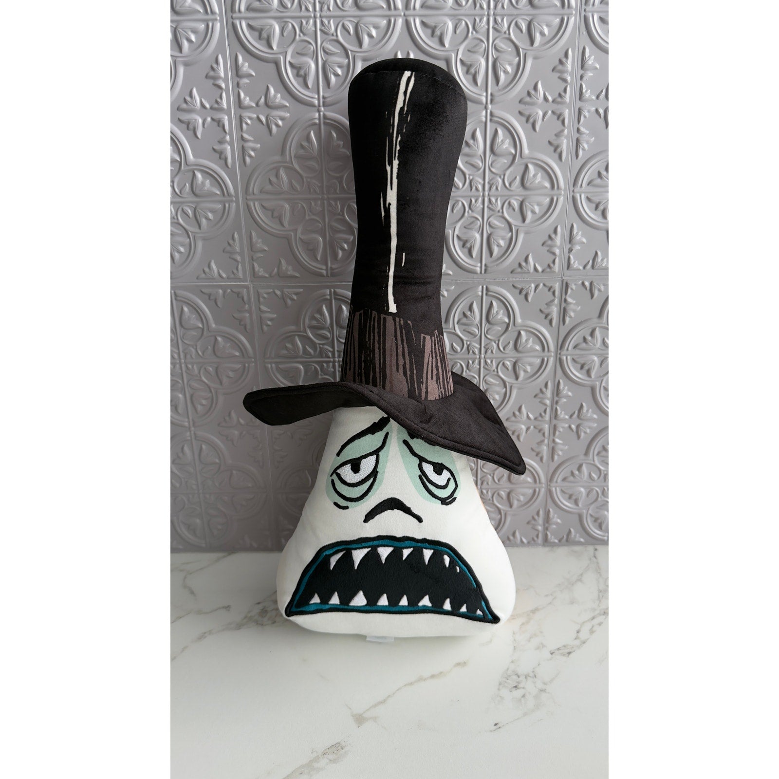 Disney Parks Nightmare Before Christmas Mayor 2-Sided Plush Throw Pillow NWT