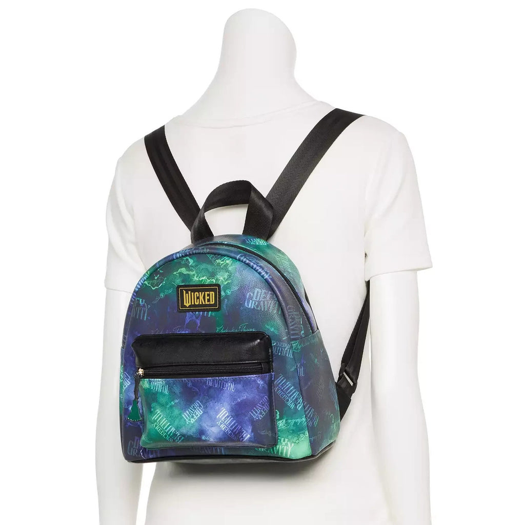 Bioworld Wicked Defy Gravity Elphaba Digital Print Mini Backpack NWT