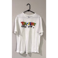 Tom & Jerry Throwback T-Shirt White Graphic Crew Neck Tee Adult XL