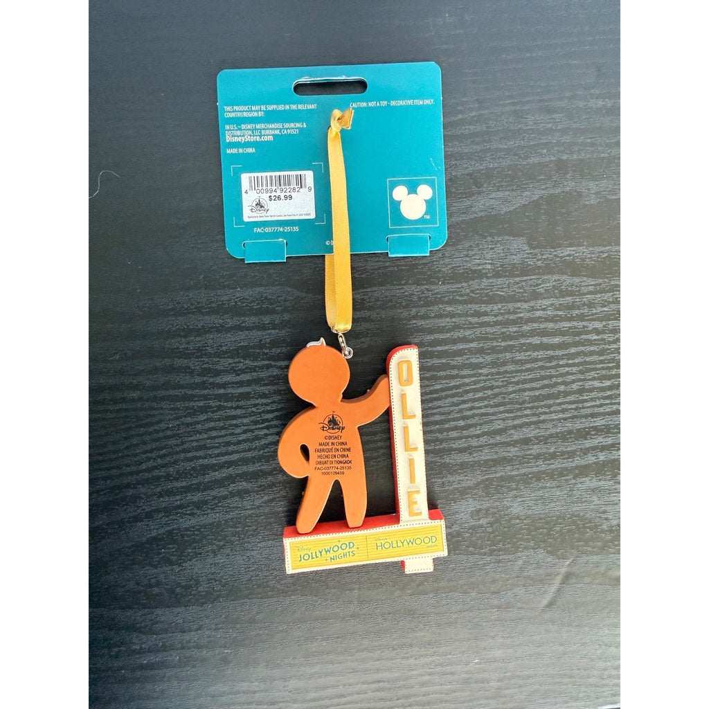 Disney Parks 2025 Jollywood Nights Ollie Gingerbread Ornament – NWT